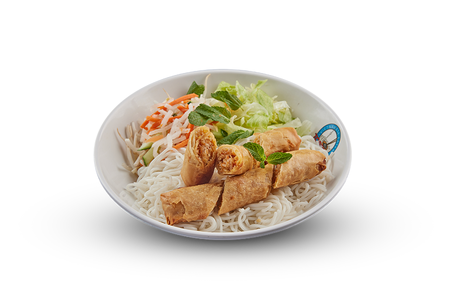 Bún Chả Giò Chay (Spring Roll Vermicelli)