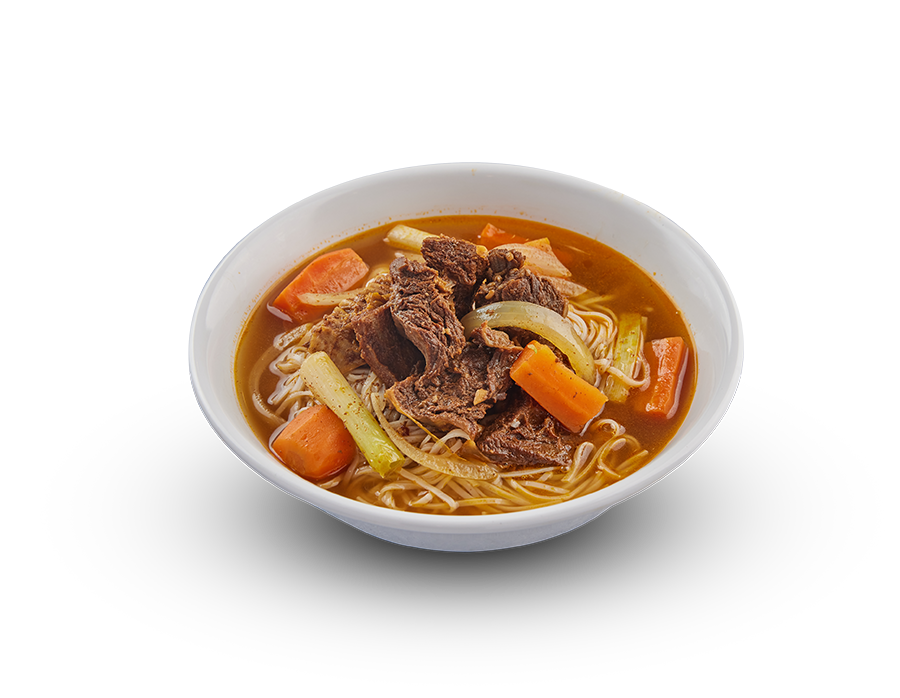 Stew Beef with Rice Noodle in Soup (Hủ Tíu Bò Kho)
